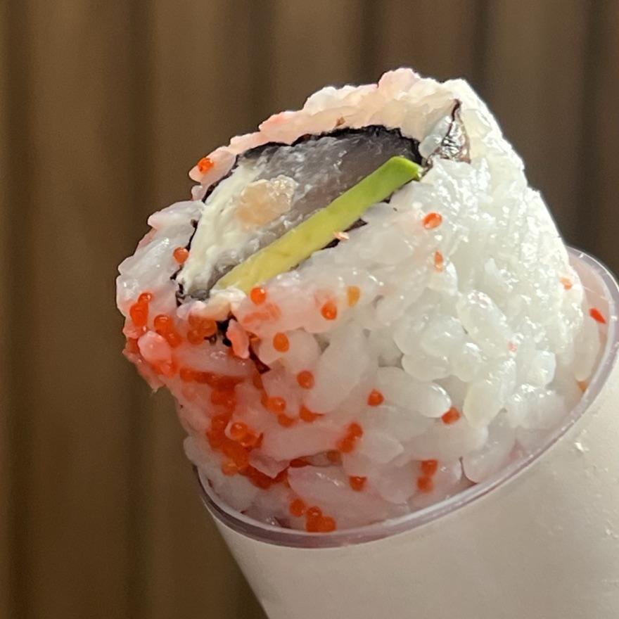Sushi de Atum no tubo Tubushi